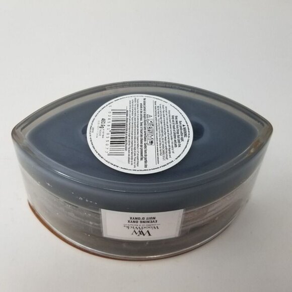 WoodWick Ellipse Candle Evening Onyx Scent Decor Fragrance 40% Left - Picture 7 of 10